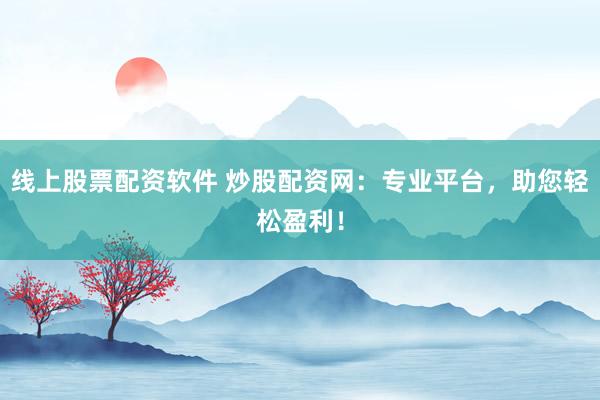 线上股票配资软件 炒股配资网：专业平台，助您轻松盈利！