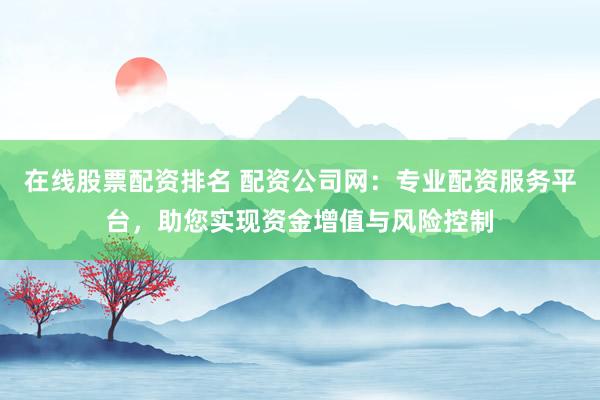 在线股票配资排名 配资公司网：专业配资服务平台，助您实现资金增值与风险控制