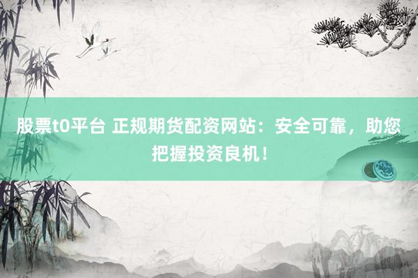 股票t0平台 正规期货配资网站：安全可靠，助您把握投资良机！